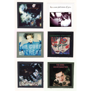 The Cure - Disintegration Cloth Patch or Magnet Set 